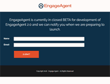 Tablet Screenshot of engageagent.com